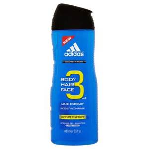 Adidas 3v1 Sport energy sprchový gél pre mužov  400 ml                          