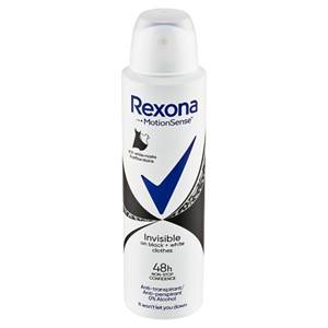 Rexona Invisible Black and White Antiperspirant sprej 150 ml                    