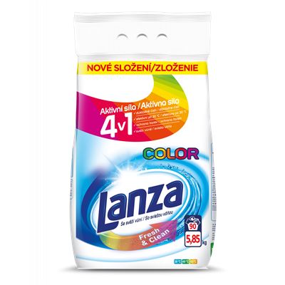 LANZA Fresh&Clean Color 90 PD 5,85 kg prací prášok                              