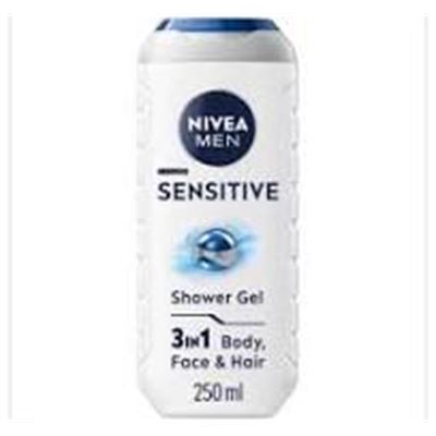 Nivea Men sprchovací gél Sensitive 3V1 250 ml                                   