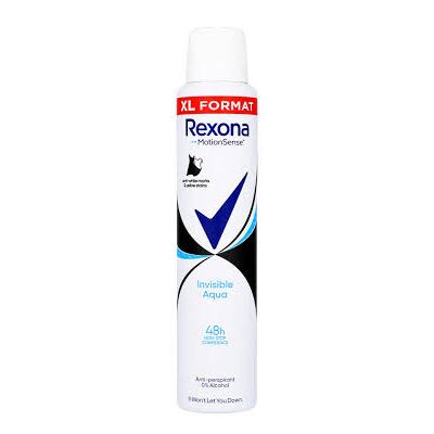 Rexona XL Invisible Aqua, anti-transpirant 48h 200ml                            