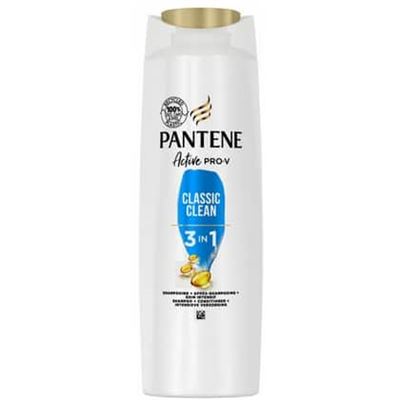 Pantene Shampoo – 3in1 Classic Clean 225 ml.                                    