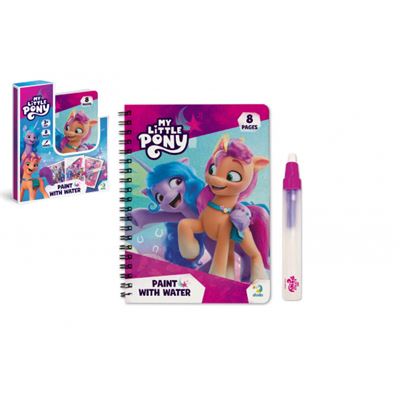 Kúzelné maľovanie vodou My little pony omaľovánky/blok 674                      